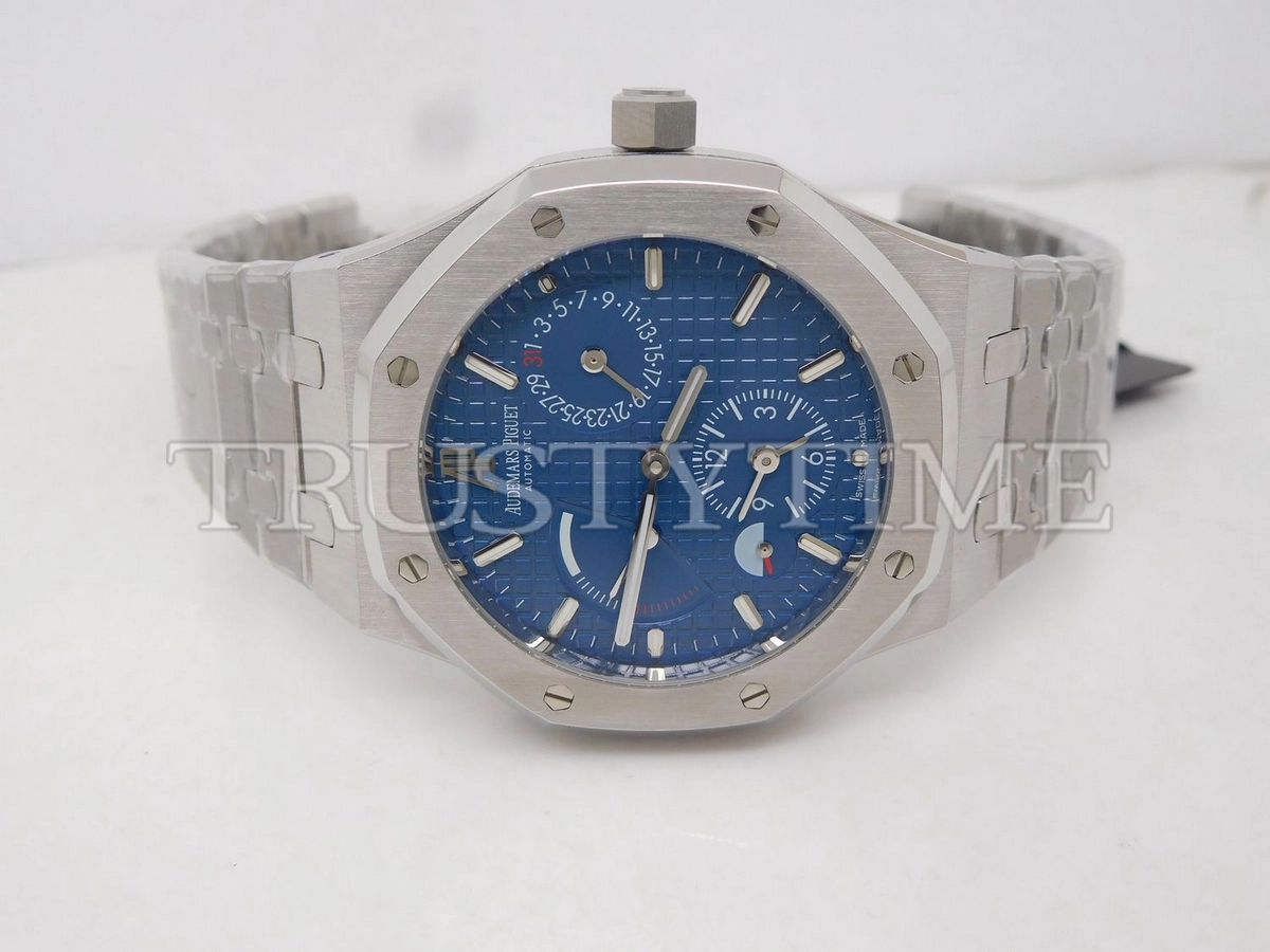 Копия часов Audemars Piguet Royal Oak Dual Time 26120ST.OO.1220ST.02 Арт.AP-0826