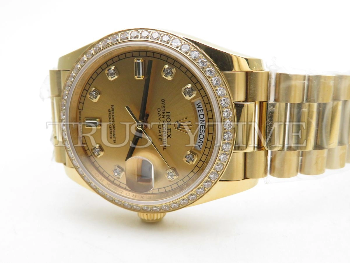 Копия часов Rolex Day-Date 36mm 128348RBR-0008 Арт.RX-1617