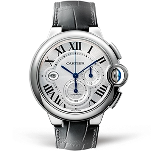 Копия часов Cartier Balon Bleu Chronograph 44 W6920078 Арт.CR-0477
