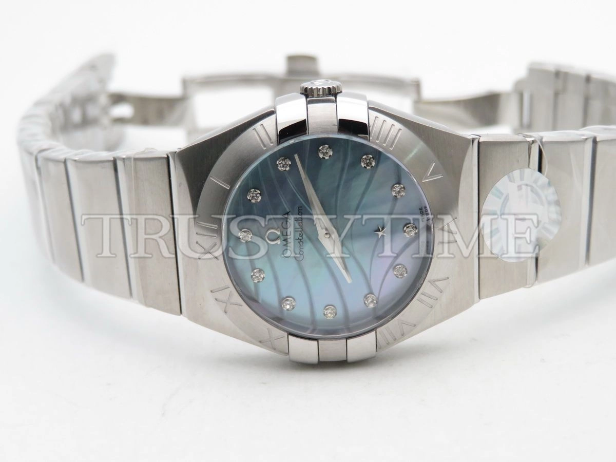 Копия часов Omega Constellation Quartz Brushed 27mm 123.10.27.60.57.001 Арт.OM-0467