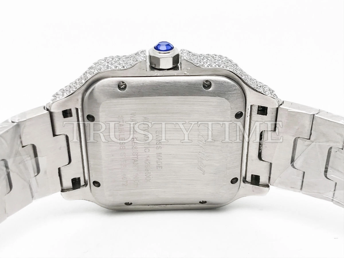 Копия часов Cartier Santos De Cartier 40 WSSA0018 Diamonds Арт.CR-0930