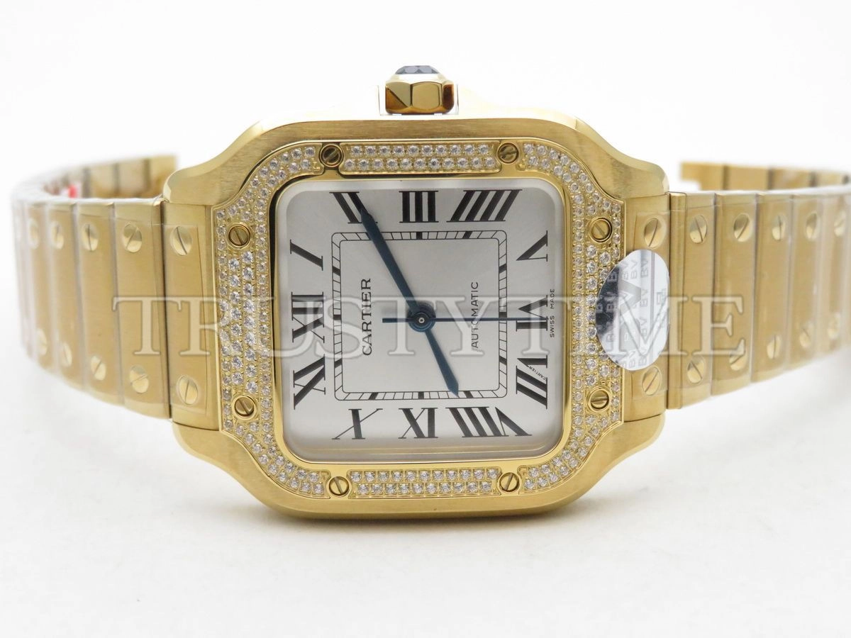 Копия часов Cartier Santos De Cartier 35 WJSA0008 Арт.CR-0662