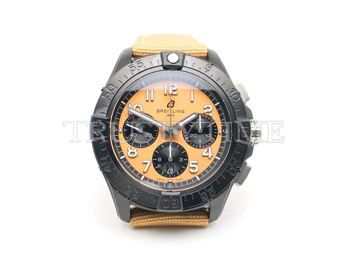 Копия часов Breitling Aneger B01 Chronograph 44 Night Mission SB0147101I1X1 Арт.BT-1158