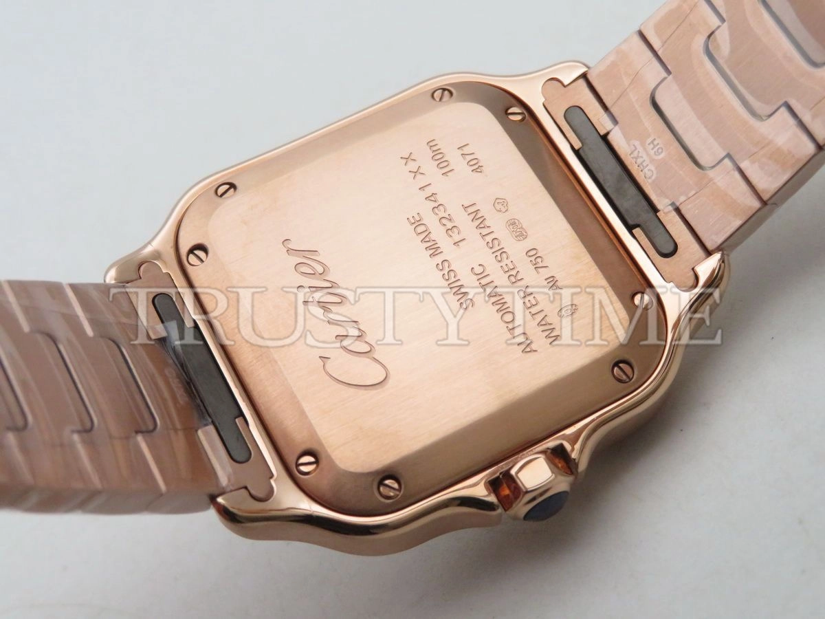 Копия часов Cartier Santos De Cartier 35 WJSA0007 Арт.CR-0661