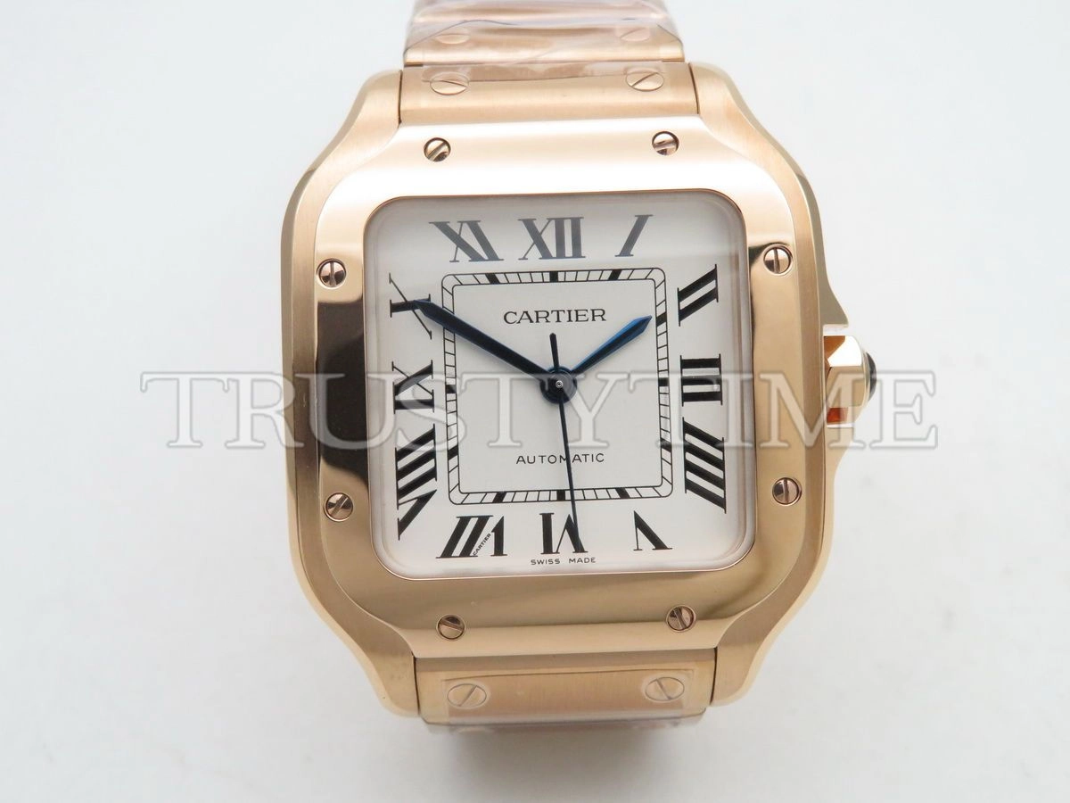 Копия часов Cartier Santos De Cartier 35 WGSA0031 Арт.CR-0649