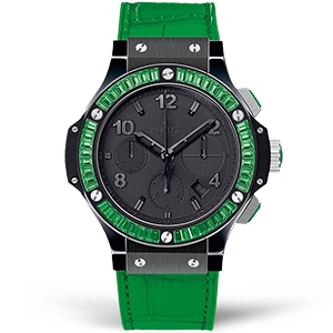 Копия часов Hublot Big Bang Black Tutti Frutti Black Black Apple 41mm 341.CG.1110.LR.1922 Арт.HB-1052
