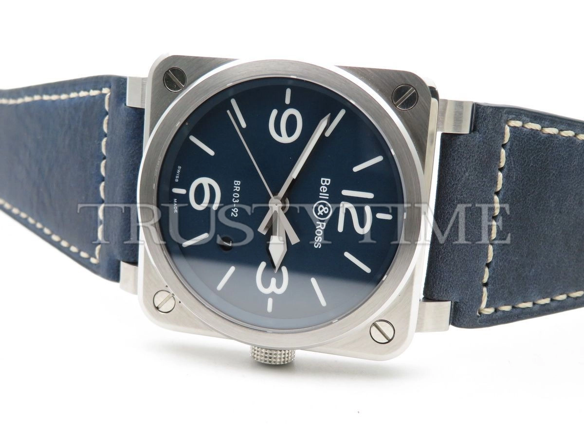 Копия часов Bell & Ross BR 03-92 Blue Steel BR0392-BLU-ST/SCA Арт.BR-0198