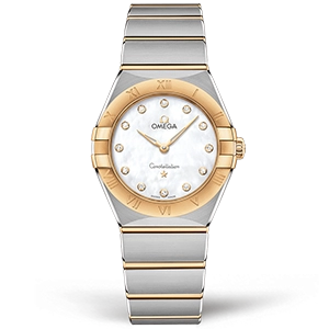 Копия часов Omega Constellation Manhattan Quartz 28mm 131.20.28.60.55.002 Арт.OM-0461