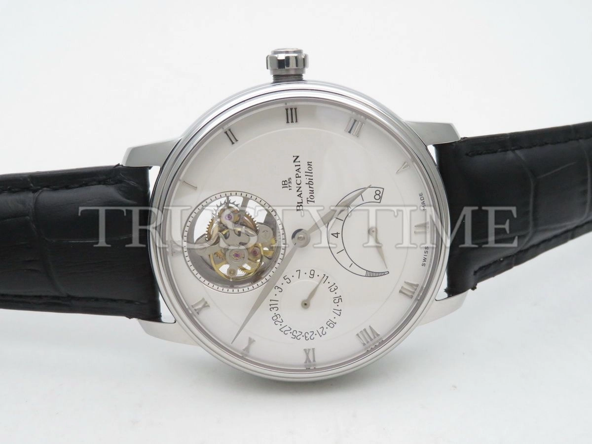 Копия часов Blancpain Villeret Complicated Villeret Tourbillon 6025-1542-55B Арт.BP-0338