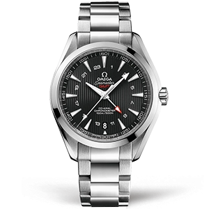 Копия часов Omega Seamaster Aqua Terra 150m Co-Axial Gmt 43mm 231.10.43.22.01.001 Арт.OM-0432