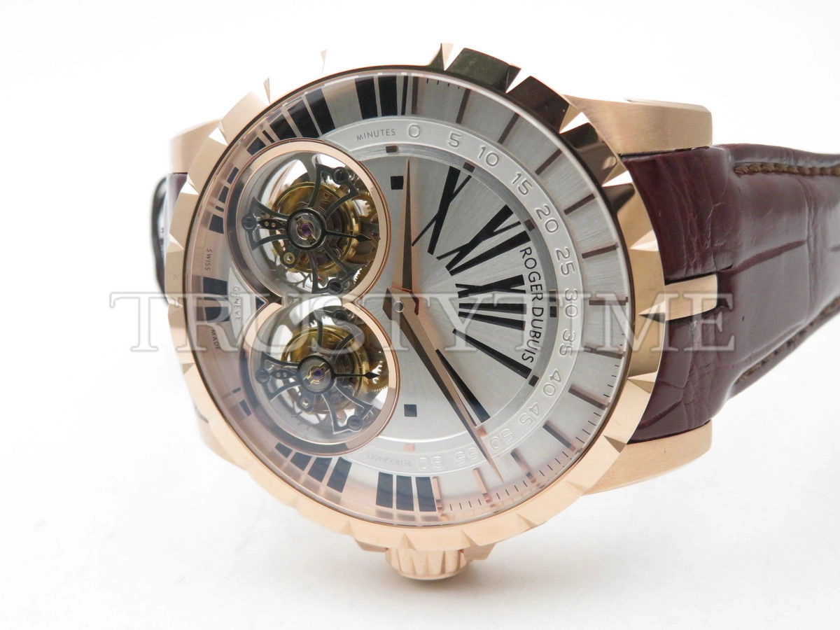 Копия часов Roger Dubuis Excalibur Double Flying Tourbillon 45mm RDDBEX0249 Арт.RG-0419