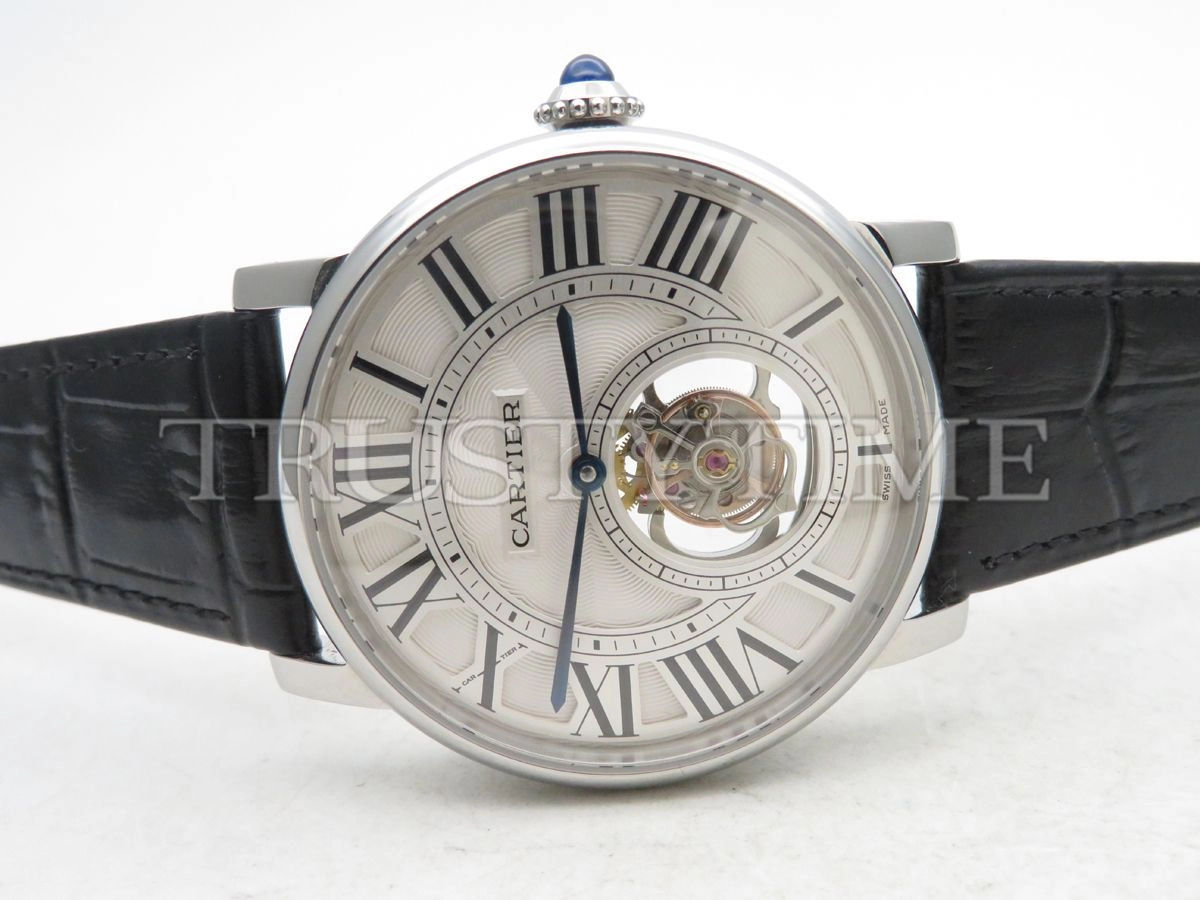 Копия часов Cartier Rotonde de Cartier Flying Tourbillon 40 W1556216 Арт.CR-0733