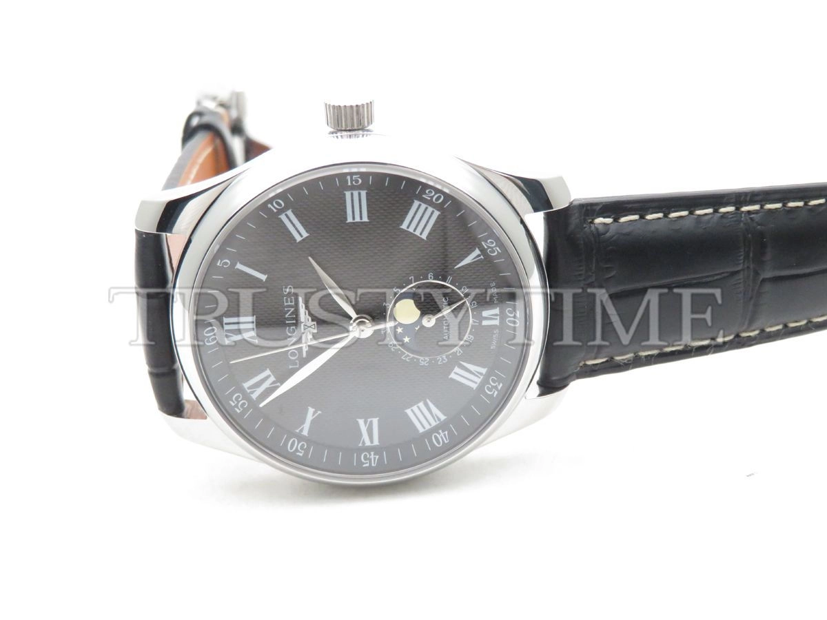 Копия часов Longines Master Collection Moonphase 40mm L2.909.4.51.7 Арт.LN-0312