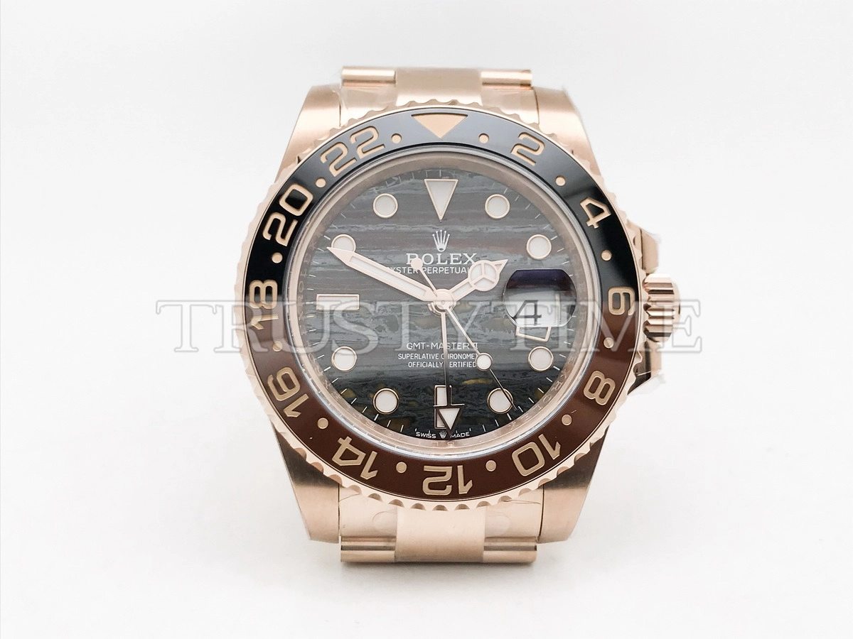 Копия часов Rolex GMT Master II Tiger Iron 40mm 126715CHNR-0002 Арт.RX-3535