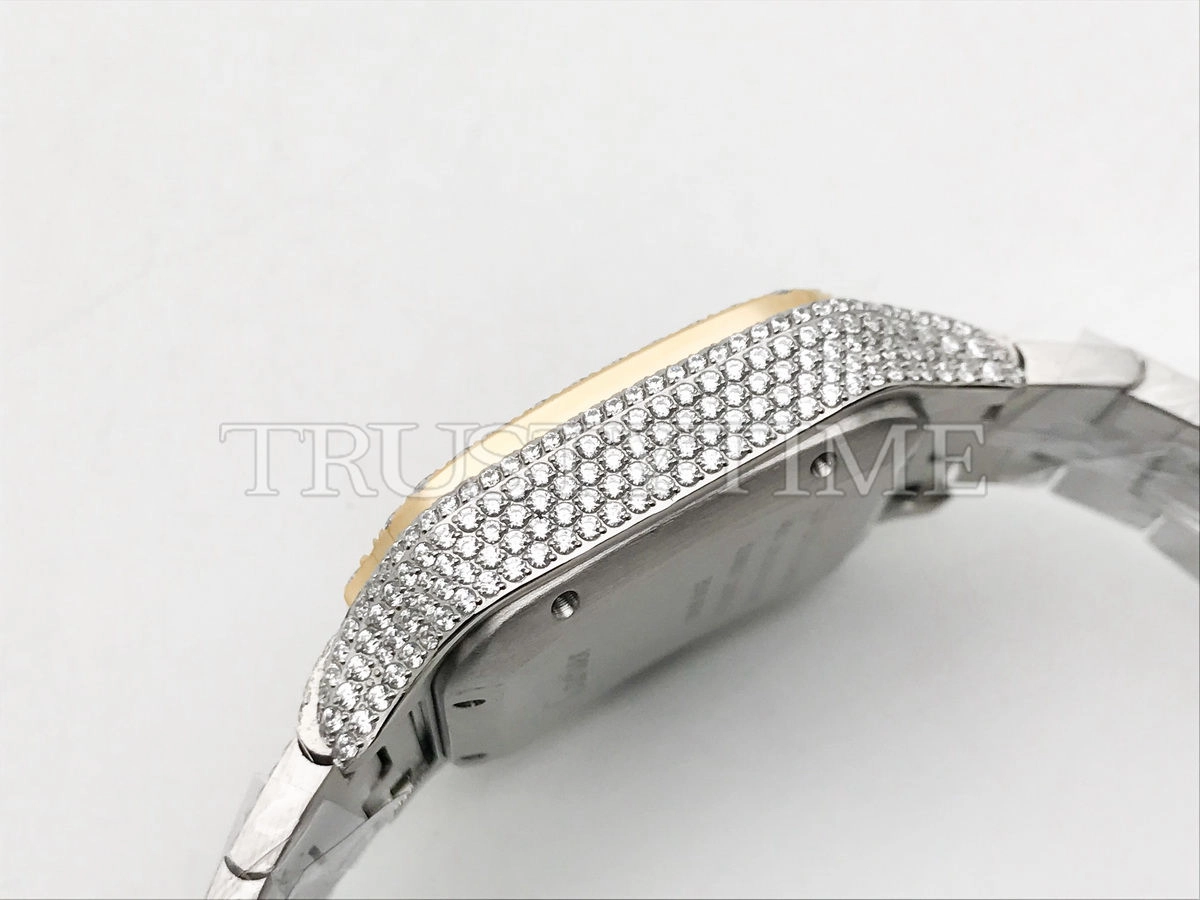 Копия часов Cartier Santos De Cartier 40 W2SA0009 Diamonds Арт.CR-0939