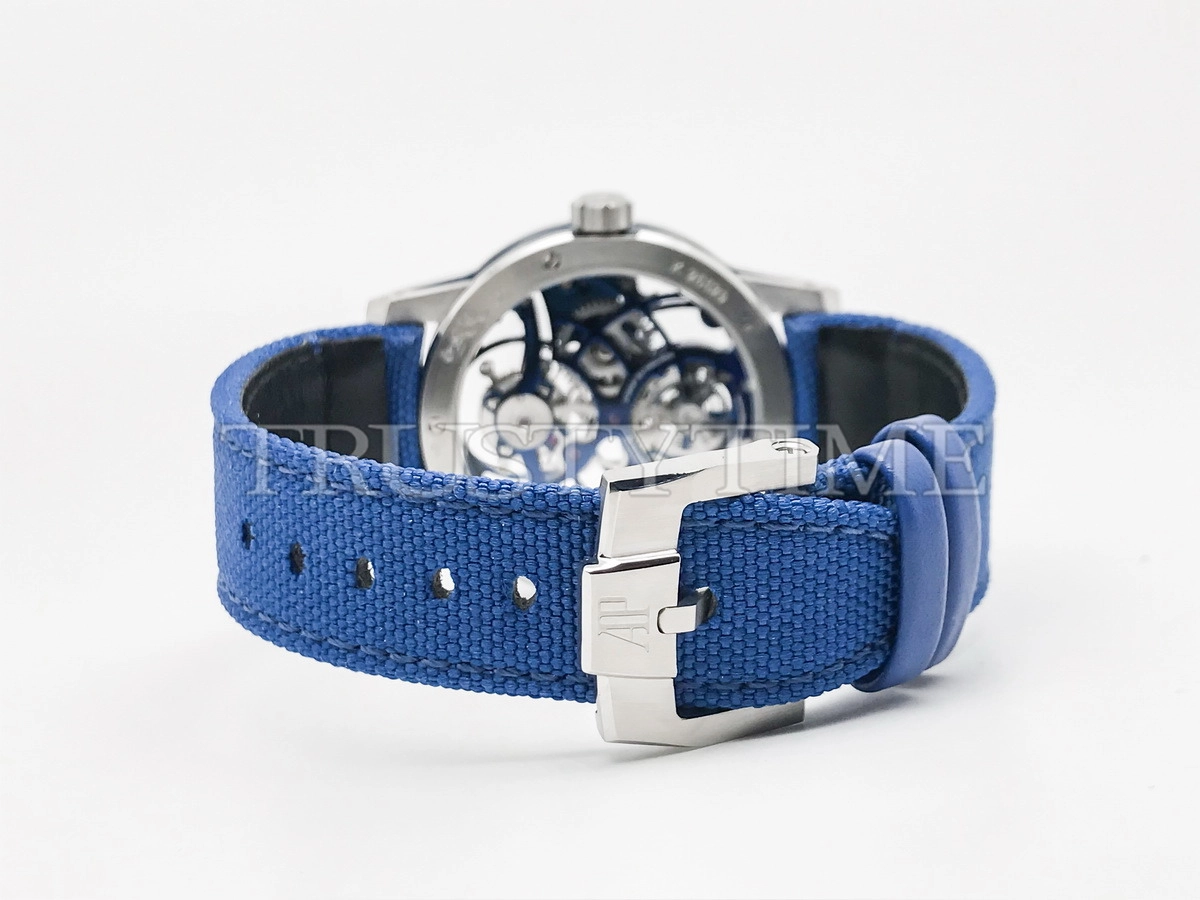 Копия часов Audemars Piguet Royal Oak Tourbillon Openworked 26600NB.OO.D346KB.01 Арт.AP-1182