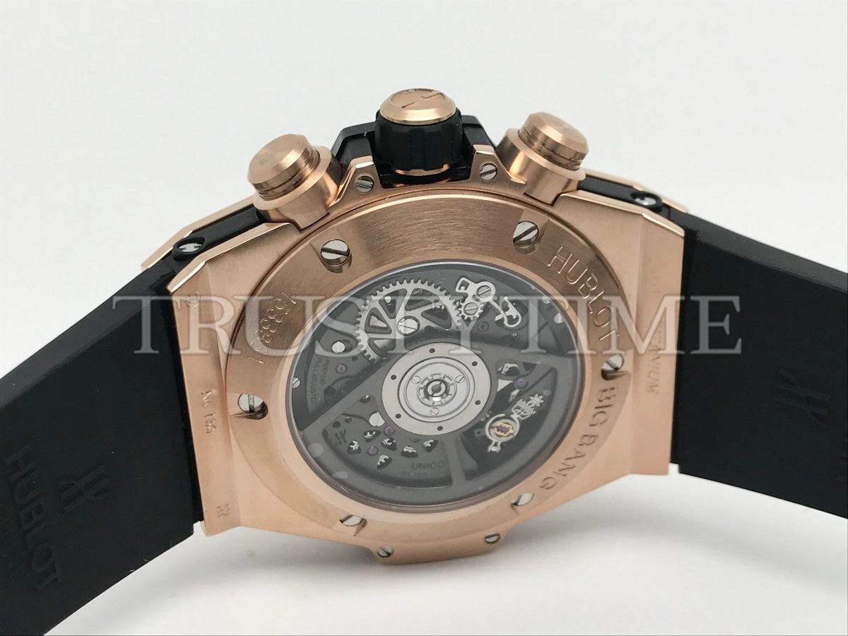 Копия часов Hublot Big Bang Unico King Gold Diamonds 44mm 421.OX.1180.RX.1104 Арт.HB-0965