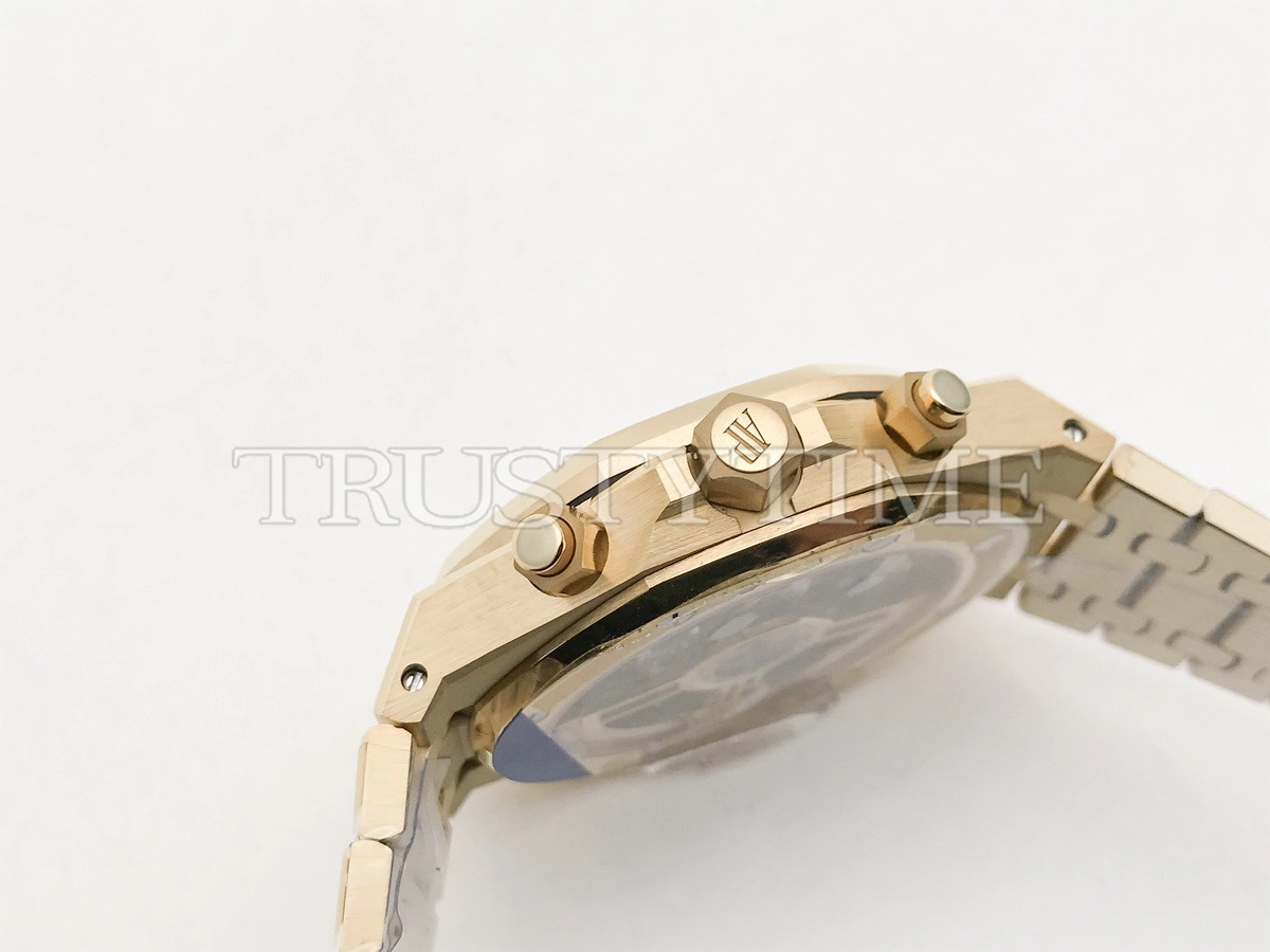 Копия часов Audemars Piguet Royal Oak Frosted Gold Selfwinding Chronograph 26240BA.GG.1324BA.01 Арт.AP-1189