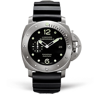 Копия часов Panerai Luminor Submersible 1950 3 Days Automatic Titanio 47mm Special Editions 2014 PAM00571 Арт.PN-0910