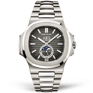 Копия часов Patek Philippe Nautilus Annual Calendar 40,5mm 5726/1A-001 Арт.PP-0692
