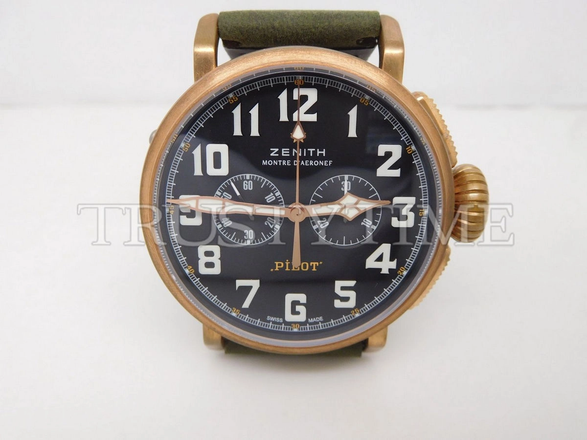 Копия часов Zenith Pilot Type 20 Extra Special Chronograph 29.2430.4069/21.C800 Арт.ZN-0311