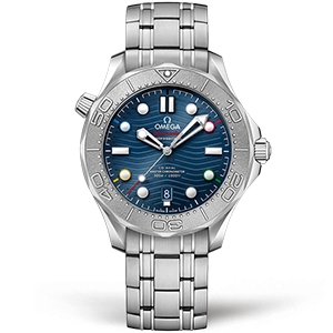 Копия часов Omega Seamaster Diver Co-axial Master Chronometer Beijing 42mm 2022 522.30.42.20.03.001 Арт.OM-0839