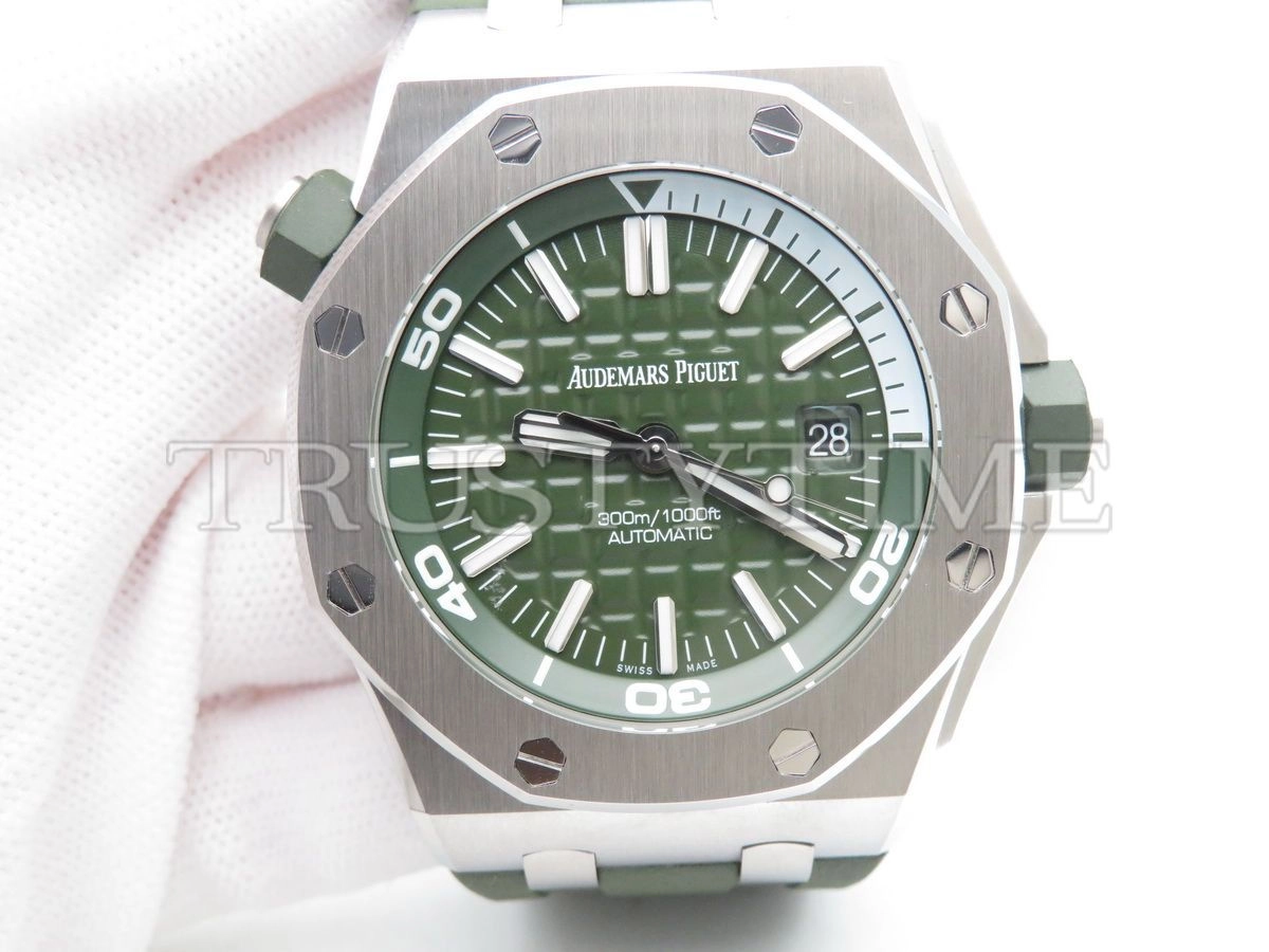 Копия часов Audemars Piguet Royal Oak Offshore Diver 15710ST.OO.A052CA.01 Арт.AP-0883