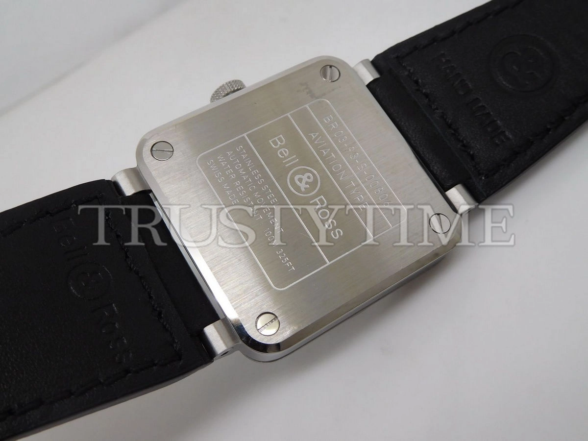 Копия часов Bell & Ross BR 03-93 GMT BR0393-GMT-ST/SCA Арт.BR-0249