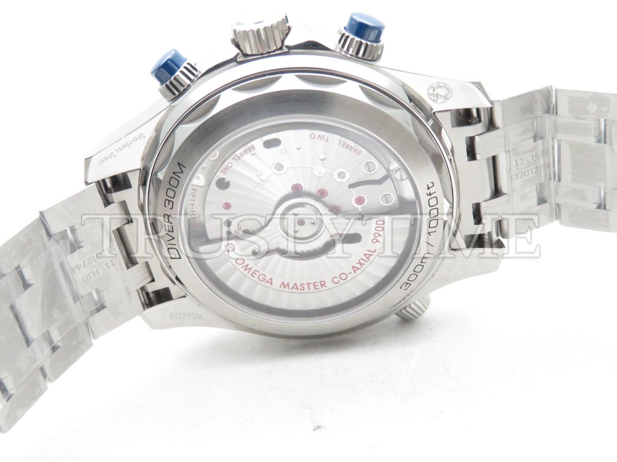 Копия часов Omega Seamaster Diver 300m Co‑Axial Master Chronometer Chronograph 44mm 210.30.44.51.06.001 Арт.OM-0823