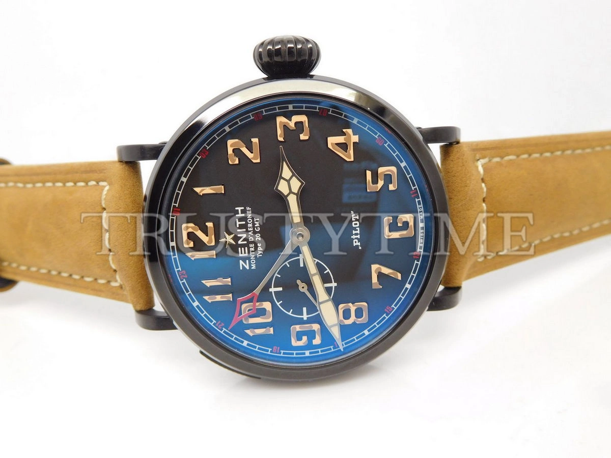 Копия часов Zenith Pilot Type 20 GMT 1903 48mm 96.2431.693/21.C738 Арт.ZN-0309