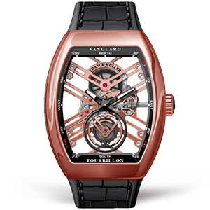 Копия часов Franck Muller Vanguard Tourbillon V45-T-SQT-5N-NR Арт.FM-0694