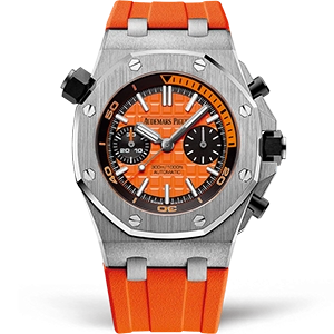 Копия часов Audemars Piguet Royal Oak Offshore Diver Chronograph Orange 26703ST.OO.A070CA.01 Арт.AP-0922