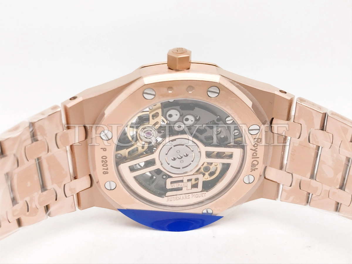Копия часов Audemars Piguet Royal Oak Jumbo Extra-Thin Openworked 50th Anniversary 16204OR.OO.1240OR.01 Арт.AP-1210