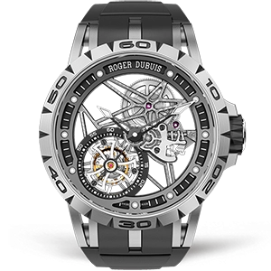 Копия часов Roger Dubuis Excalibur Spider Skeleton Flying Tourbillon 45mm RDDBEX0479 Арт.RG-0429