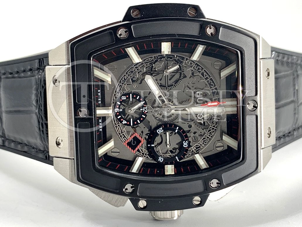 Копия часов Hublot Spirit of Big Bang 45 Titanium 601.NM.0173.LR Арт.HB-0888