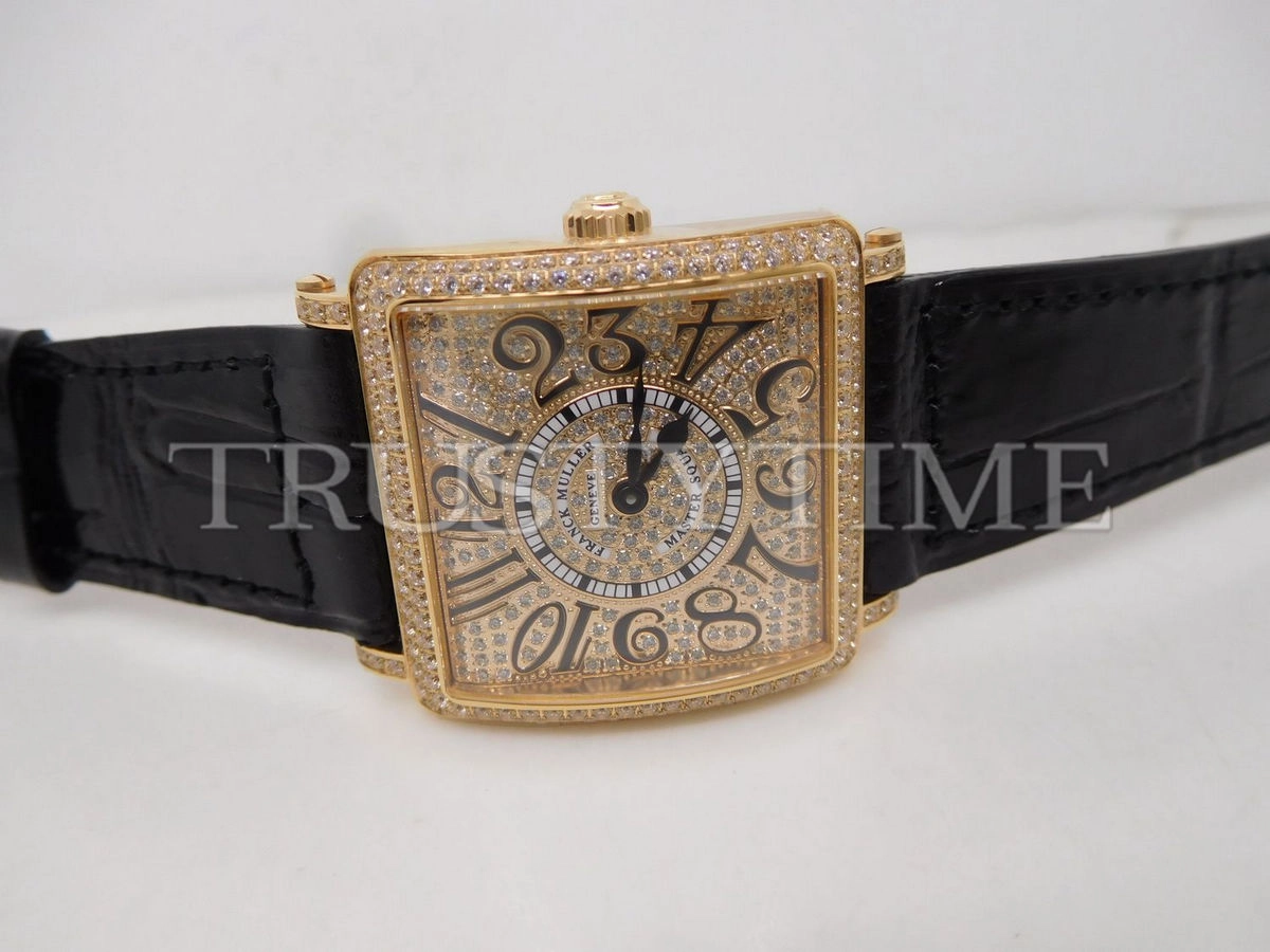 Копия часов Franck Muller Master Square Quartz 6002-M-QZ-V-D-CD Арт.FM-0595