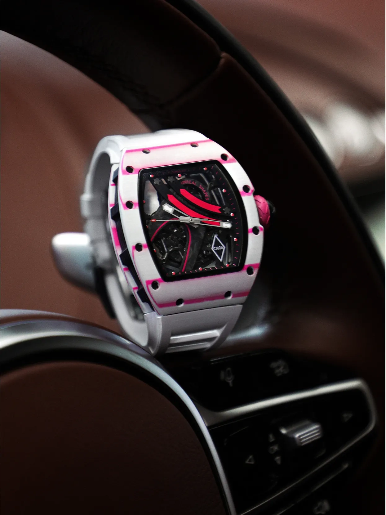 Копия часов CronusArt NTPT Carbon Fiber Watch CM06-P Арт.CA-0404