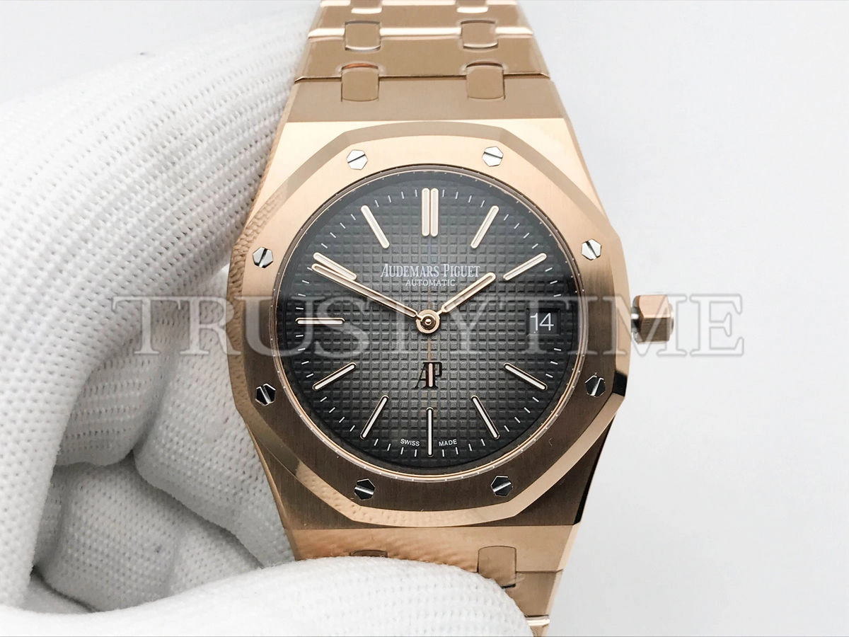 Копия часов Audemars Piguet Royal Oak Jumbo Extra-thin 16202OR.OO.1240OR.01 Арт.AP-1073
