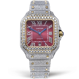 Копия часов Cartier Santos De Cartier 40 W2SA0009 Diamonds Арт.CR-0938