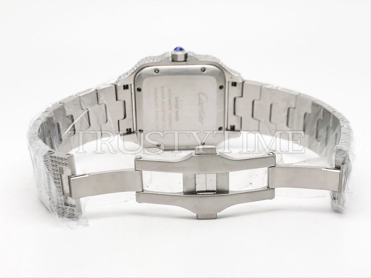Копия часов Cartier Santos De Cartier 40 WSSA0018 Diamonds Арт.CR-0934