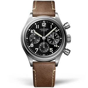 Копия часов Longines Avigation BigEye Chronograph L2.816.4.53.2 Арт.LN-0290