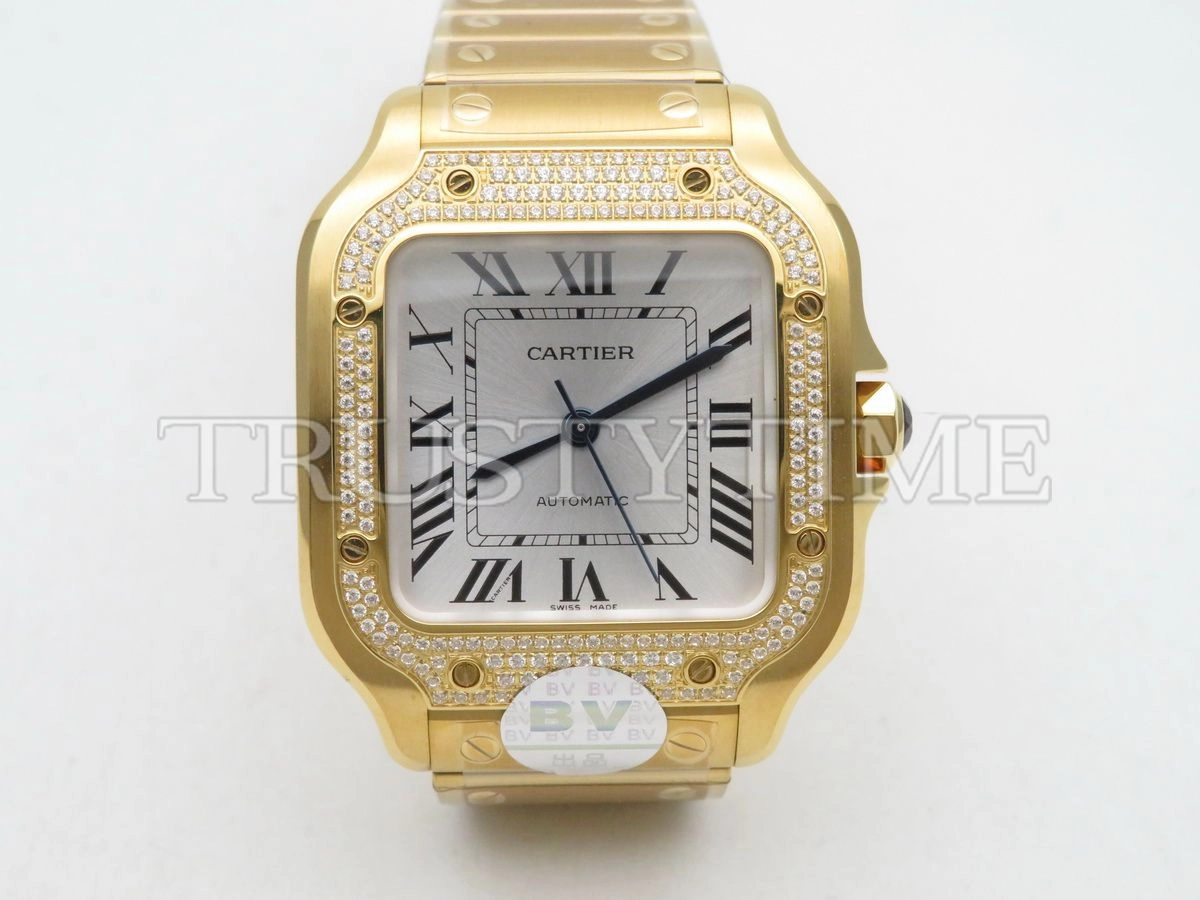 Копия часов Cartier Santos De Cartier 35 WJSA0008 Арт.CR-0662