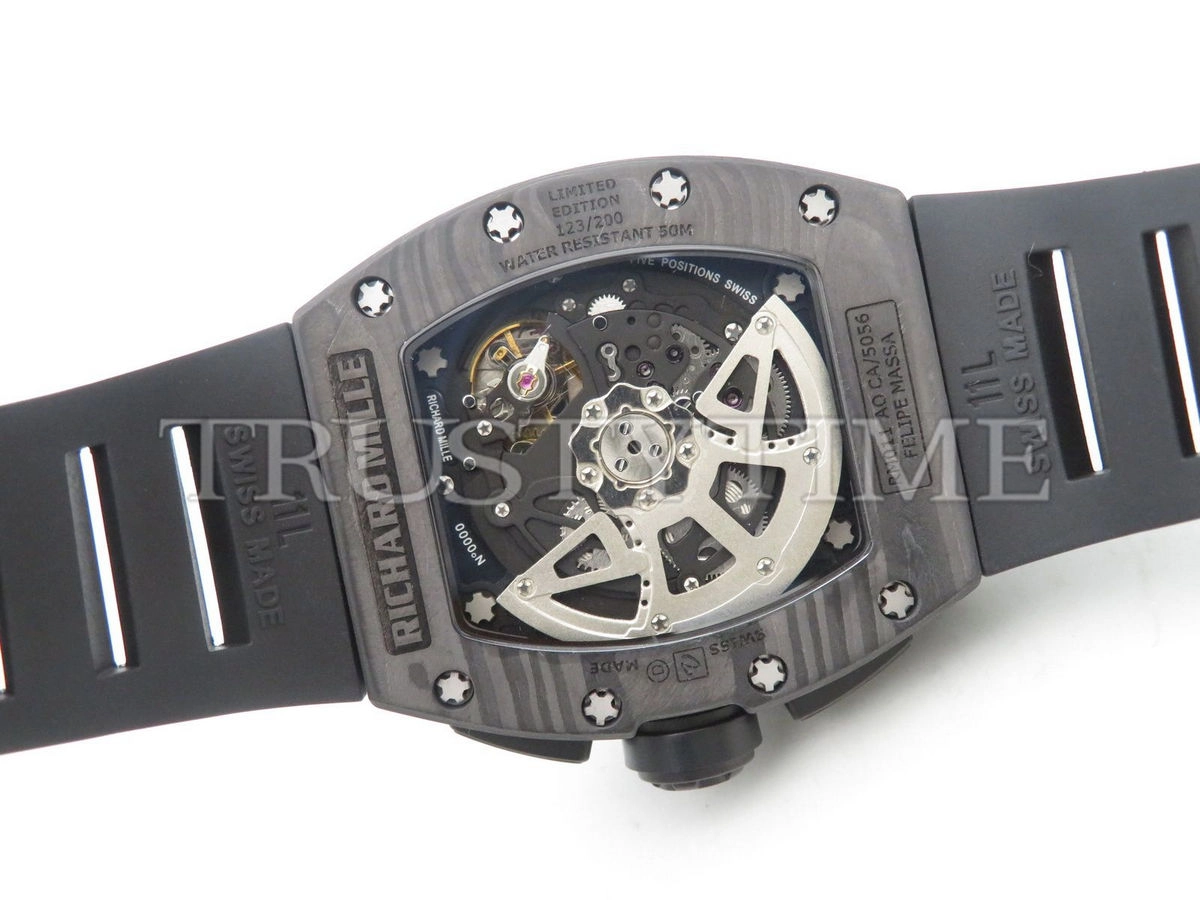 Копия часов Richard Mille RM011 Felipe Massa Skeleton Арт.RM-0218