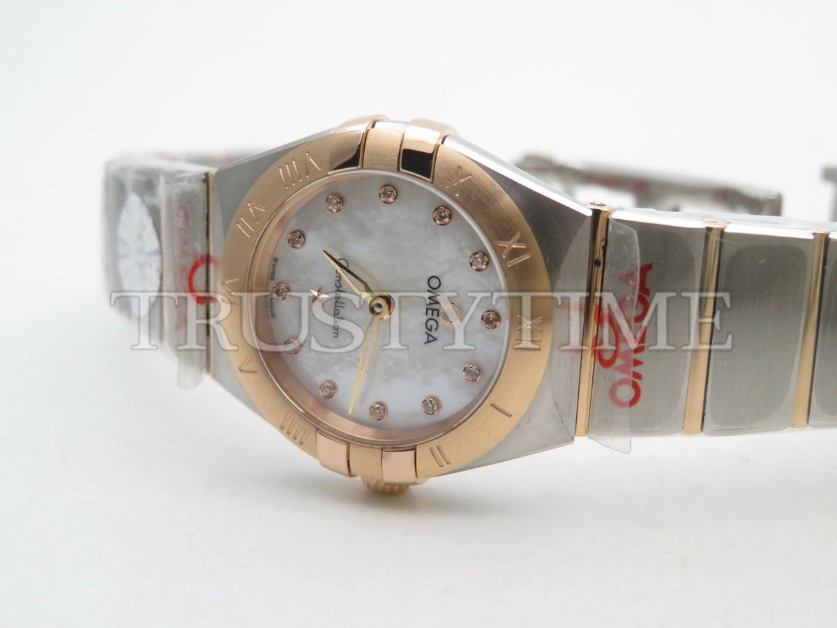 Копия часов Omega Constellation Quartz 25mm 131.20.25.60.55.001 Арт.OM-0440