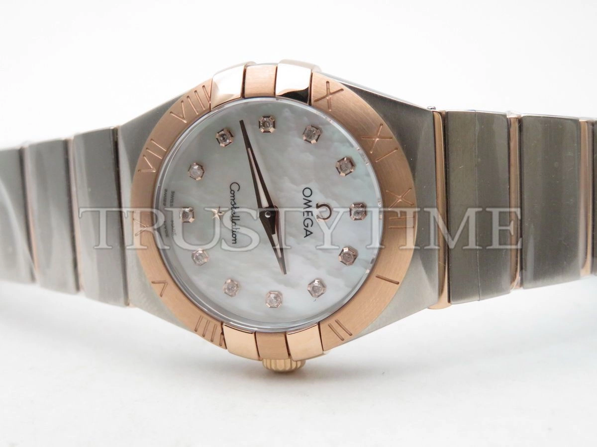 Копия часов Omega Constellation Quartz 28mm 131.20.28.60.55.001 Арт.OM-0457