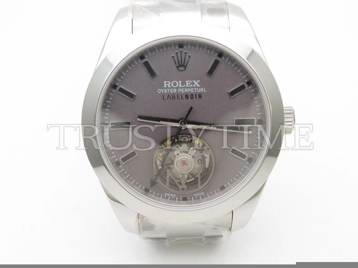 Копия часов Rolex Milgauss Label Noir Tourbillon 43mm Арт.RX-1410