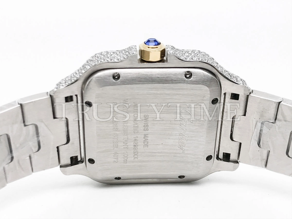 Копия часов Cartier Santos De Cartier 40 W2SA0009 Diamonds Арт.CR-0938