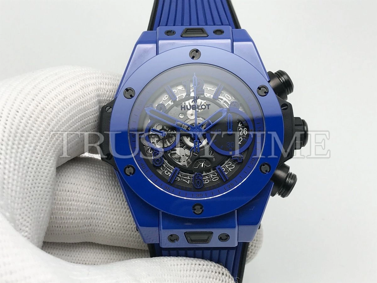 Копия часов Hublot Big Bang Unico Blue Magic 44mm 441.ES.5119.RX Арт.HB-0975