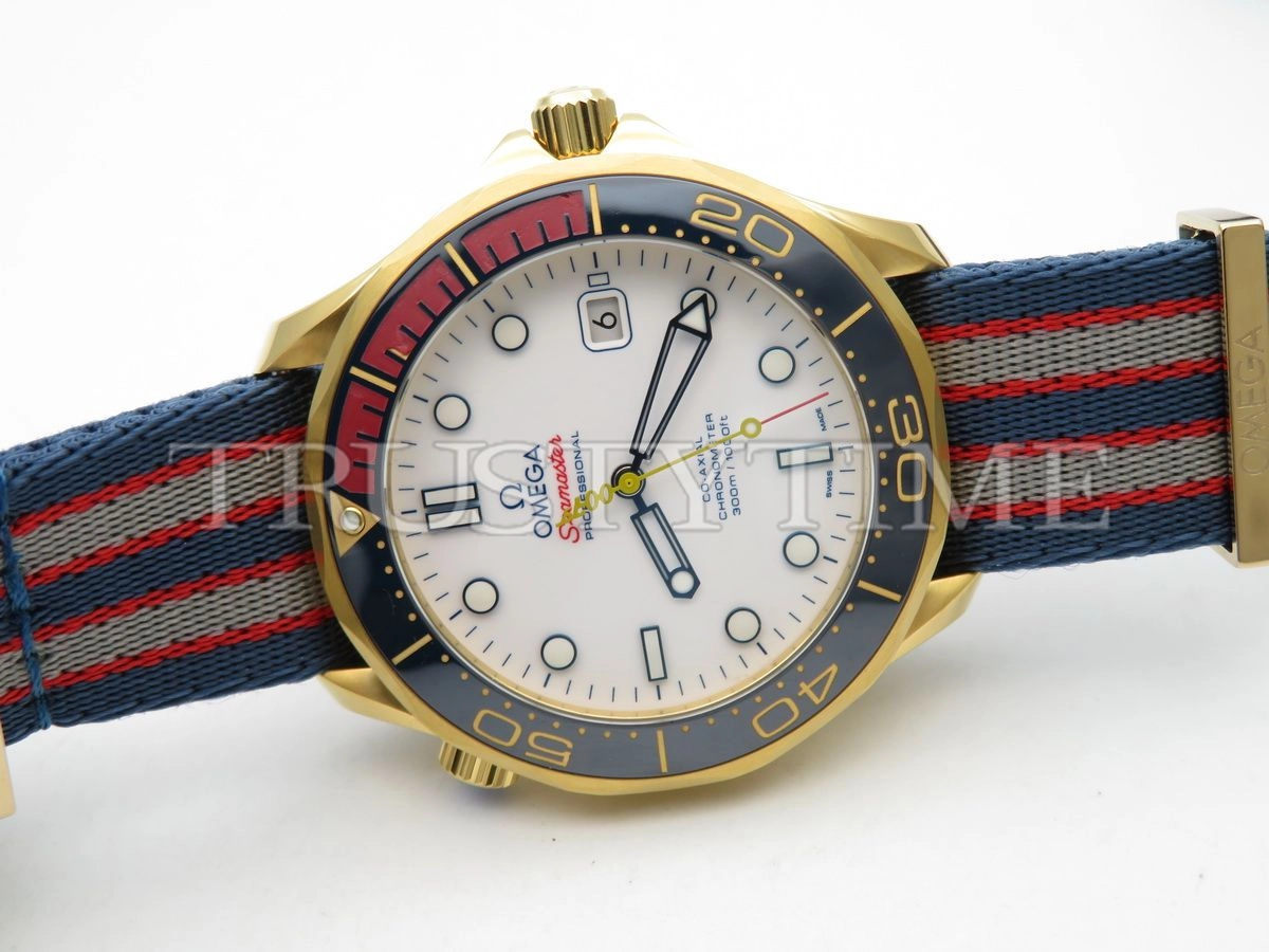 Копия часов Omega Seamaster Diver 300m Co‑Axial Chronometer Commanders’ Watch 41mm 212.62.41.20.04.001 Арт.OM-0695