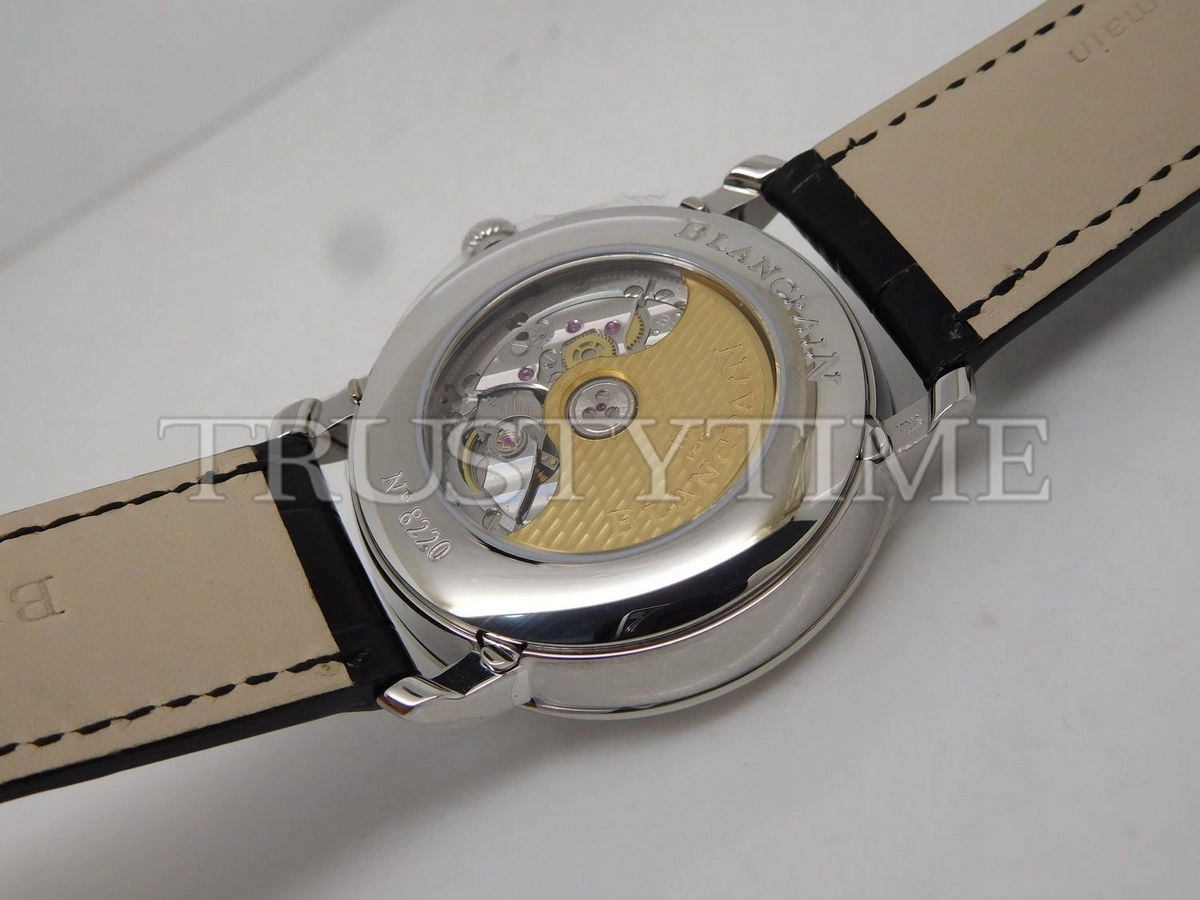 Копия часов Blancpain Villeret Quantième Complet 40mm 6654-1113-55B Арт.BP-0328